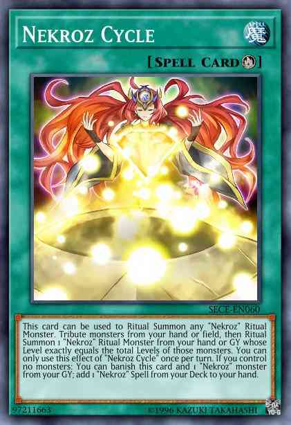 Nekroz Cycle - SECE-EN060 - Rare - 1st Edition