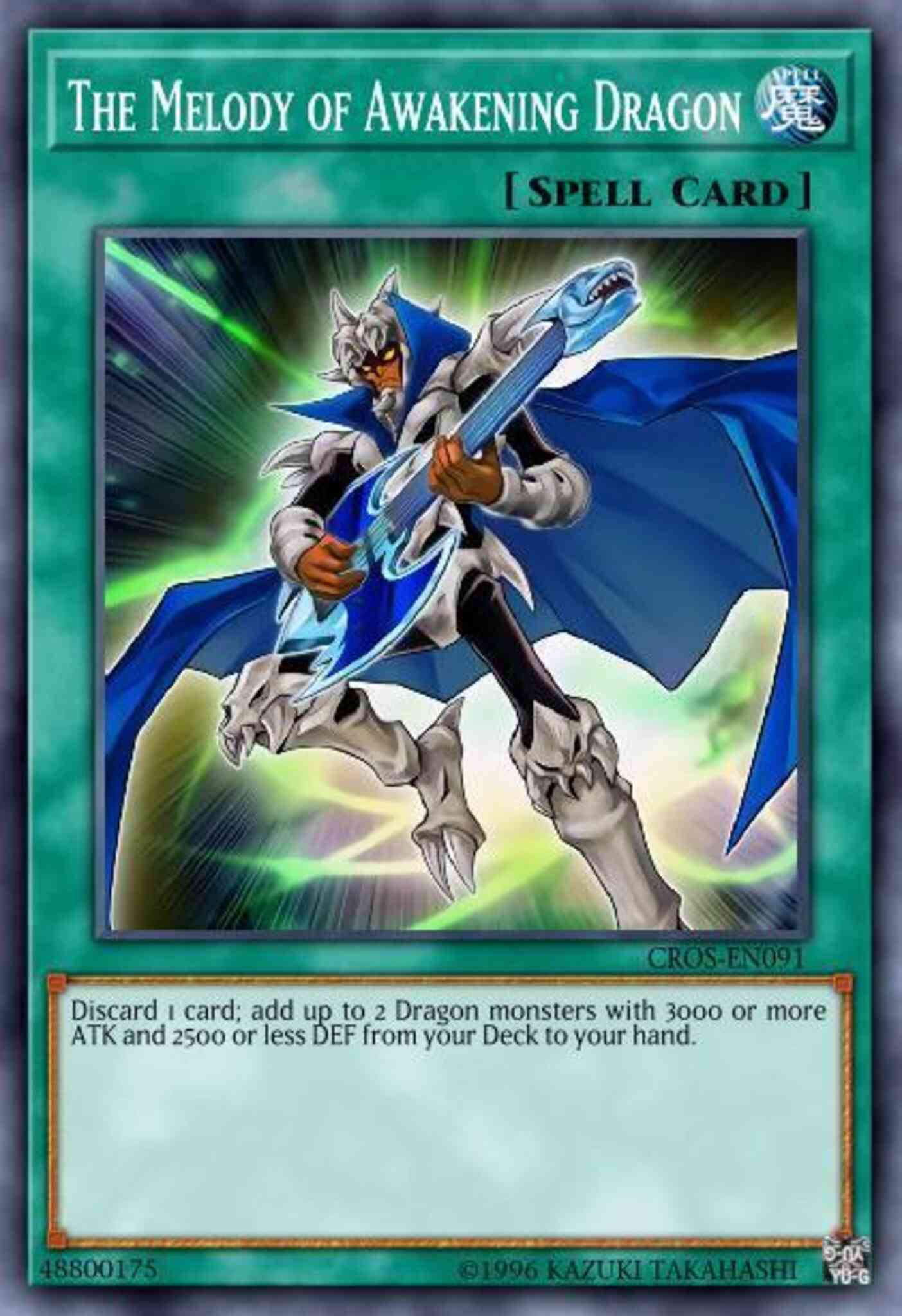 The Melody of Awakening Dragon - LCKC-EN028 - Secret Rare - 1st Edition