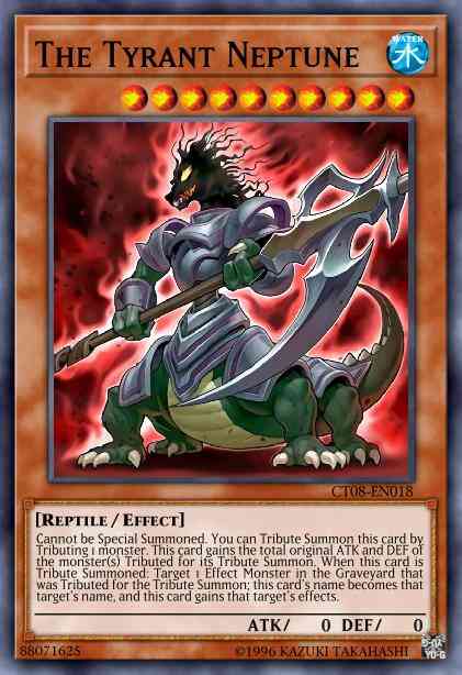 The Tyrant Neptune - CT08-EN018 - Super Rare - Limited