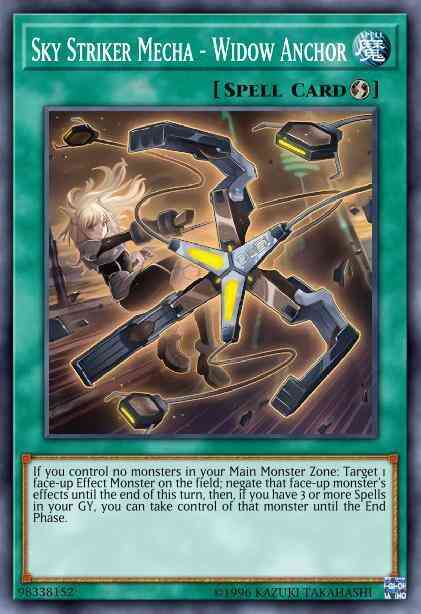 Sky Striker Mecha - Widow Anchor - DASA-EN034 - Secret Rare - Unlimited