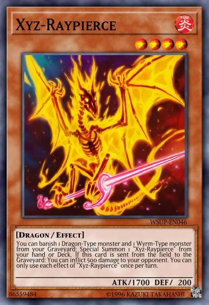 Xyz-Raypierce - WSUP-EN046 - Super Rare - 1st Edition