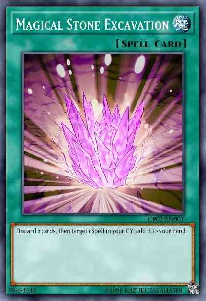 Magical Stone Excavation - CP02-EN001 - Ultra Rare - Unlimited