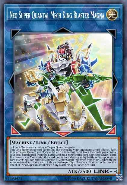 Neo Super Quantal Mech King Blaster Magna - DANE-EN046 - Super Rare - Unlimited