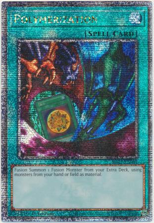 Polymerization - A - Alternate Art - RA03-EN051 - Quarter Century Secret Rare - 1st Edition