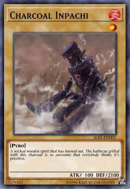 Charcoal Inpachi - DR3-EN001 - Rare - Unlimited