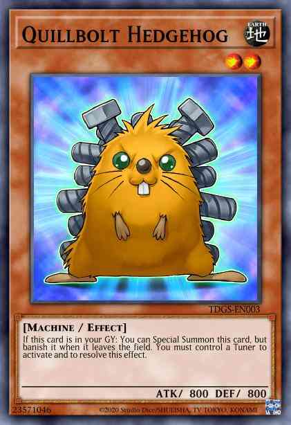 Quillbolt Hedgehog - TDGS-EN003 - Common - Unlimited