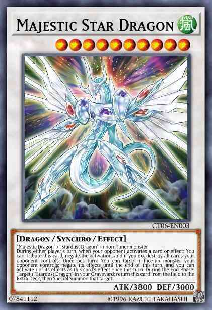 Majestic Star Dragon - SOVR-EN040 - Ultimate Rare - 1st Edition