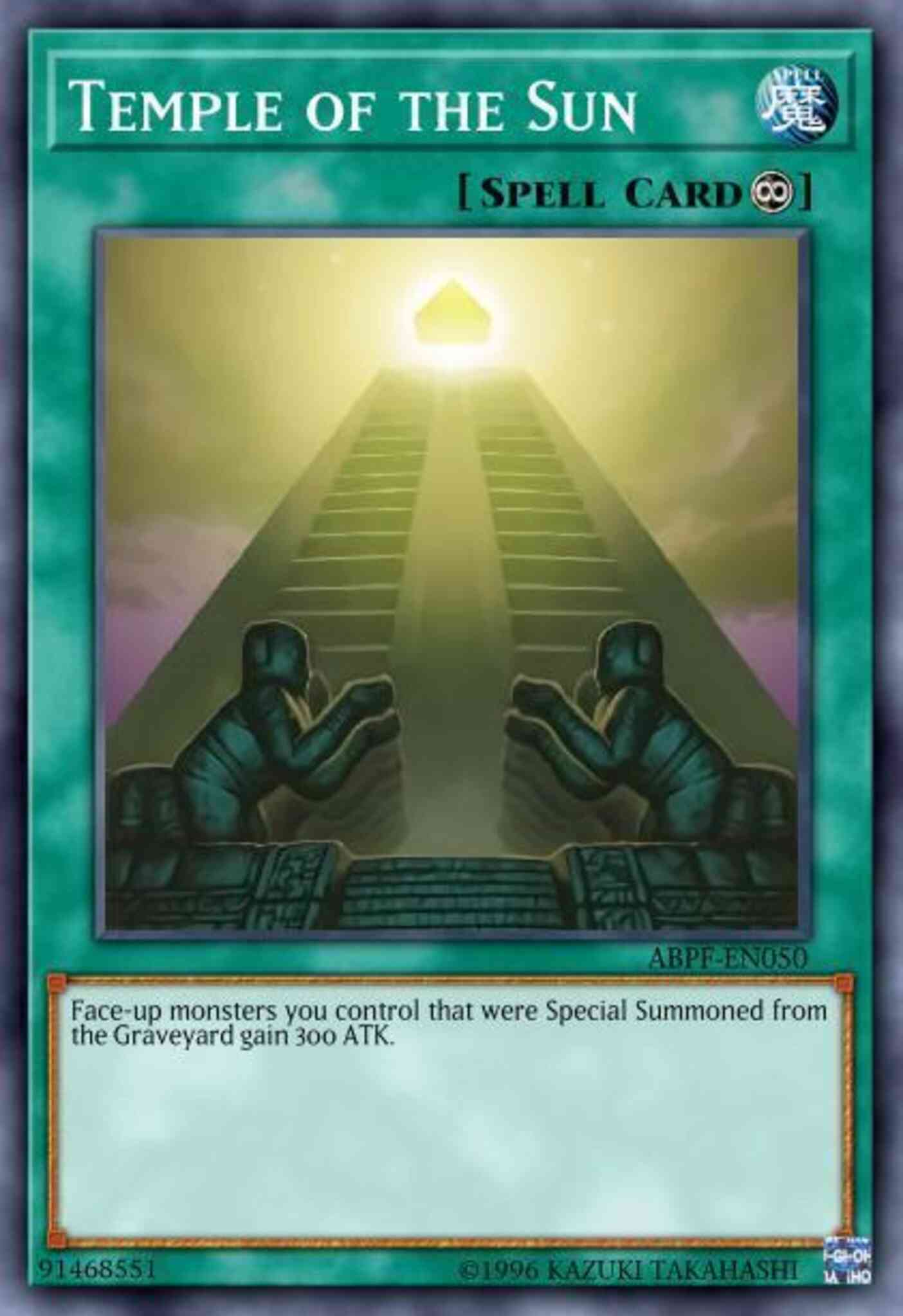 Temple of the Sun - ABPF-EN050 - Common - 1st Edition