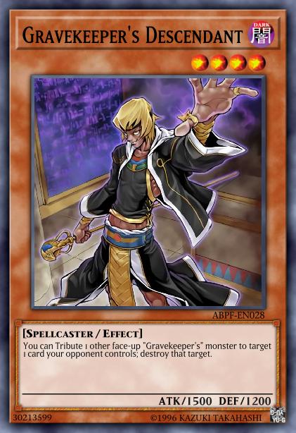 Gravekeeper's Descendant - LCYW-EN192 - Ultra Rare - Unlimited
