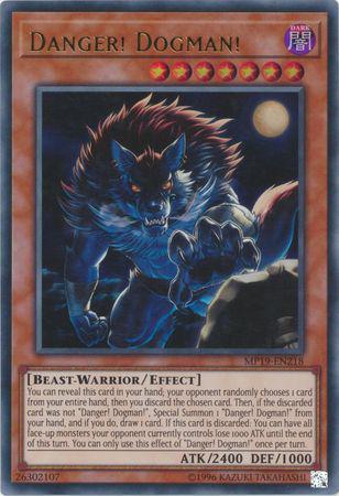 Danger! Dogman! - MP19-EN218 - Ultra Rare - Unlimited