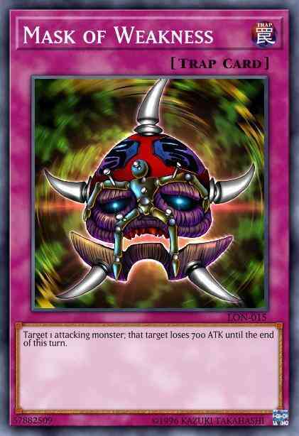 Mask of Weakness - DEM1-EN016 - Common - Unlimited