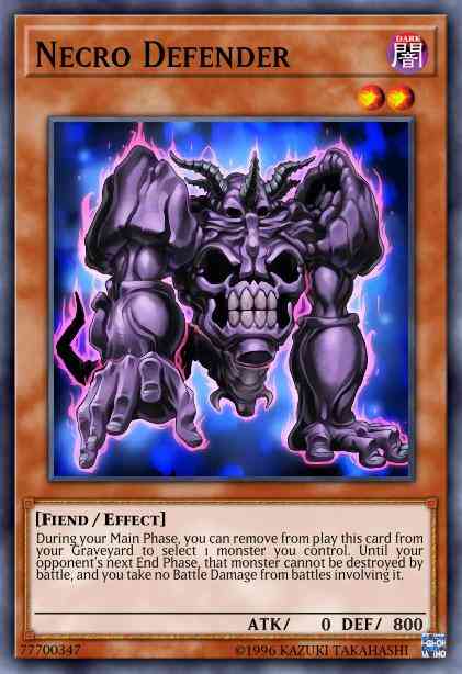 Necro Defender - EXVC-EN004 - Rare - Unlimited