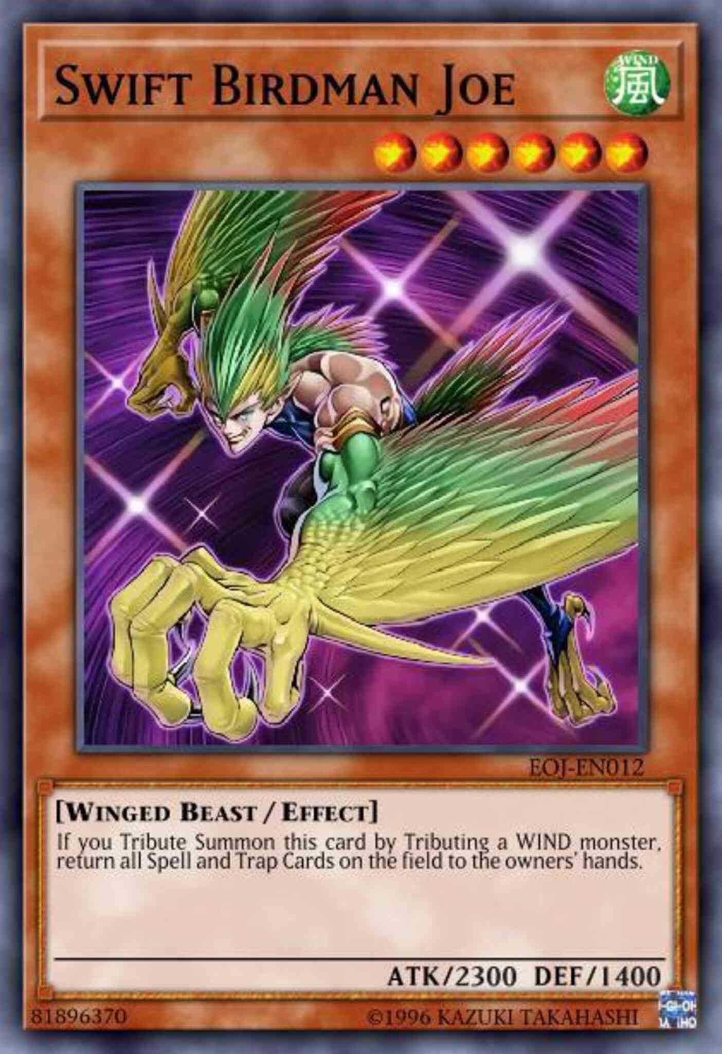 Swift Birdman Joe - SD8-EN016 - Common - Unlimited