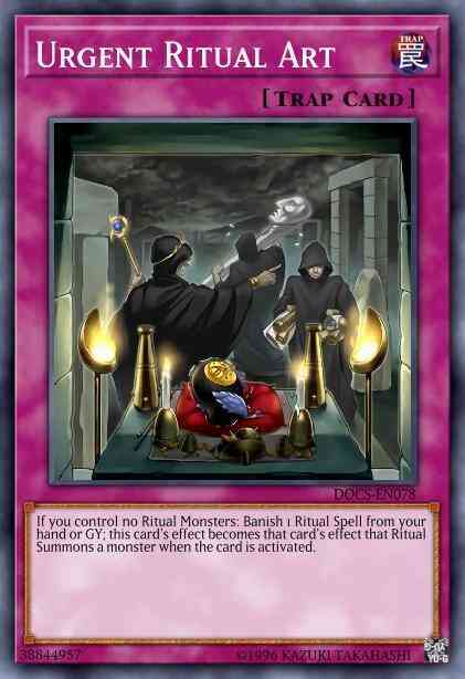 Urgent Ritual Art - SHVA-EN060 - Super Rare - 1st Edition