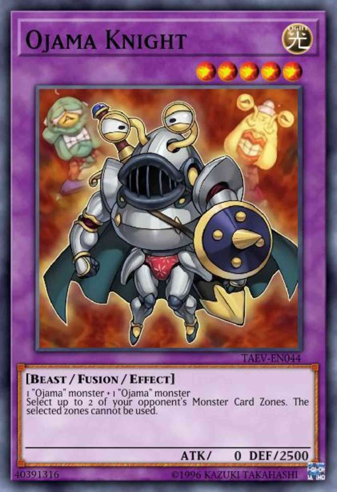 Ojama Knight - TAEV-EN044 - Common - Unlimited