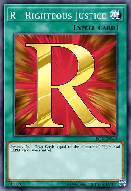 R - Righteous Justice - SDHS-EN030 - Common - Unlimited