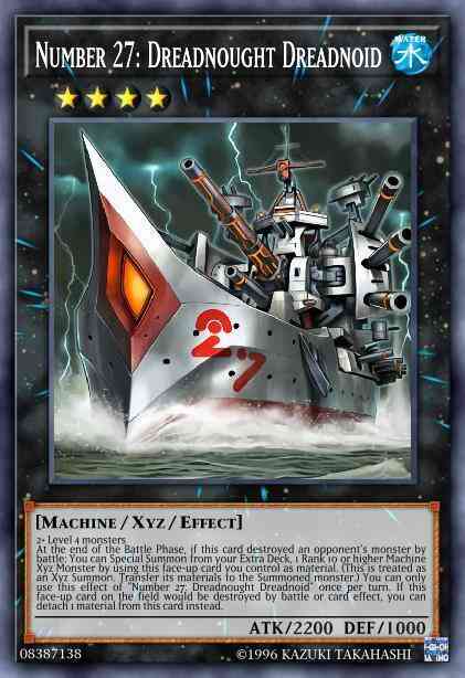 Number 27: Dreadnought Dreadnoid - DUOV-EN083 - Ultra Rare - 1st Edition