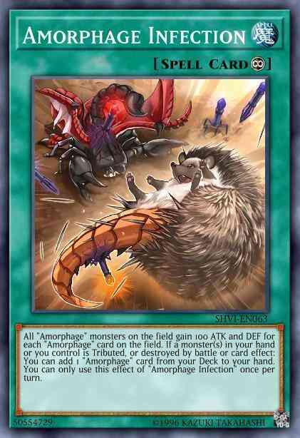 Amorphage Infection - SHVI-EN063 - Super Rare - 1st Edition