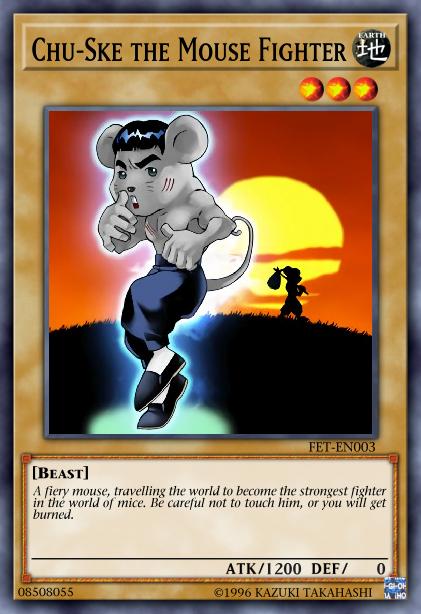 Chu-Ske the Mouse Fighter - FET-EN003 - Common - 1st Edition