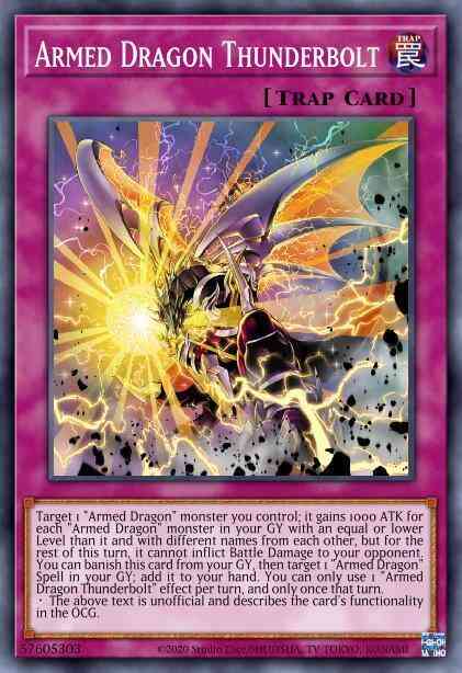 Armed Dragon Thunderbolt - BLVO-EN067 - Super Rare - 1st Edition