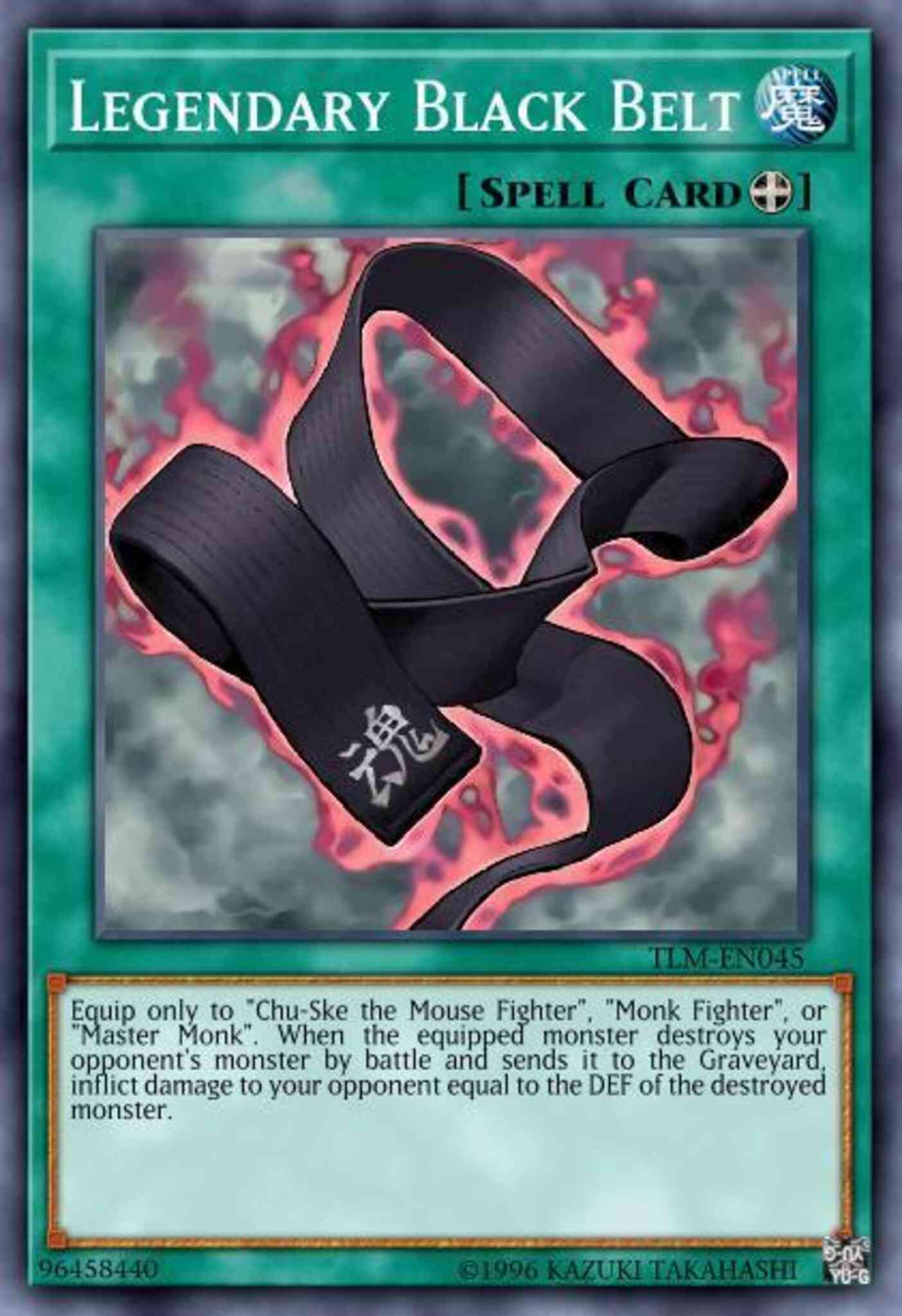 Legendary Black Belt - TLM-EN045 - Ultimate Rare - Unlimited