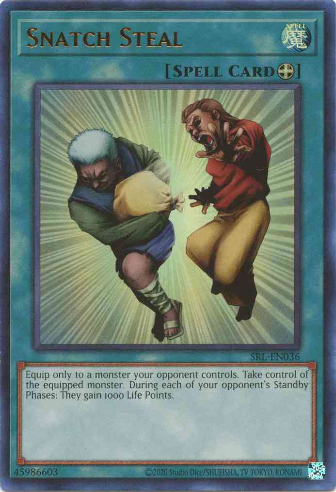 Snatch Steal - 25th Anniversary - SRL-EN036 - Ultra Rare - Unlimited