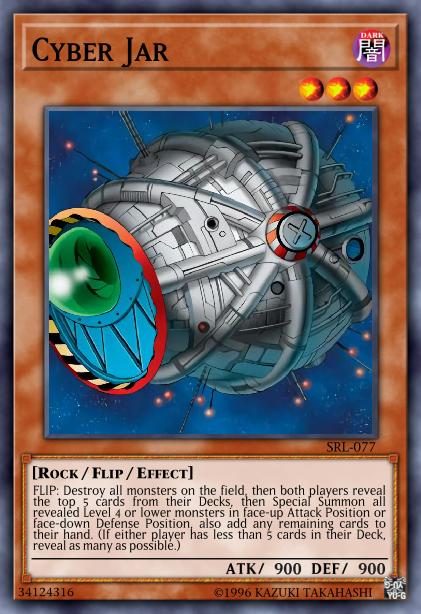 Cyber Jar - DB1-EN043 - Rare - Unlimited