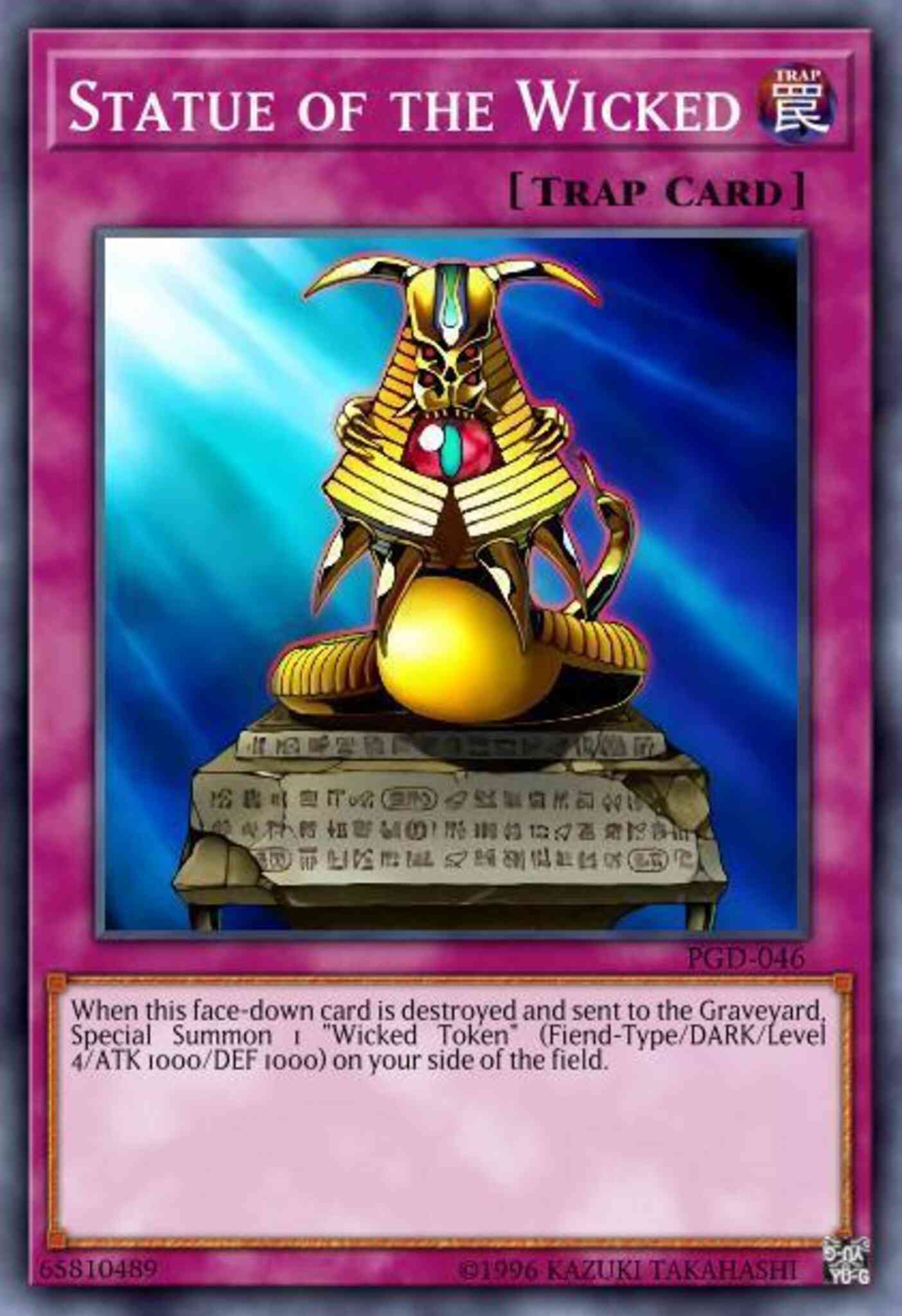 Statue of the Wicked - PGD-046 - Super Rare - 1st Edition