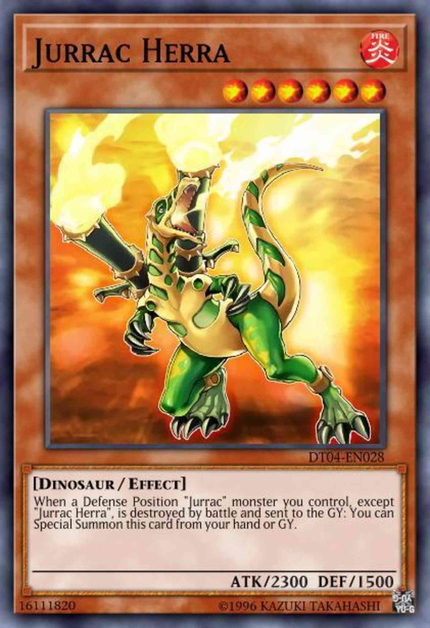 Jurrac Herra - SBTK-EN025 - Super Rare - 1st Edition