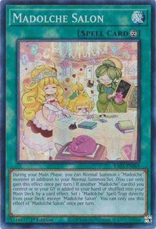 Madolche Salon - RA03-EN069 - Super Rare - 1st Edition