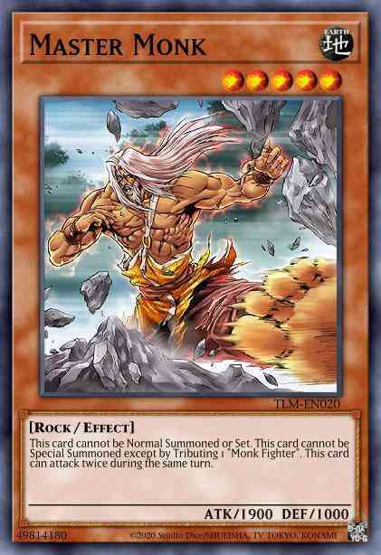 Master Monk - TLM-EN020 - Super Rare - 1st Edition