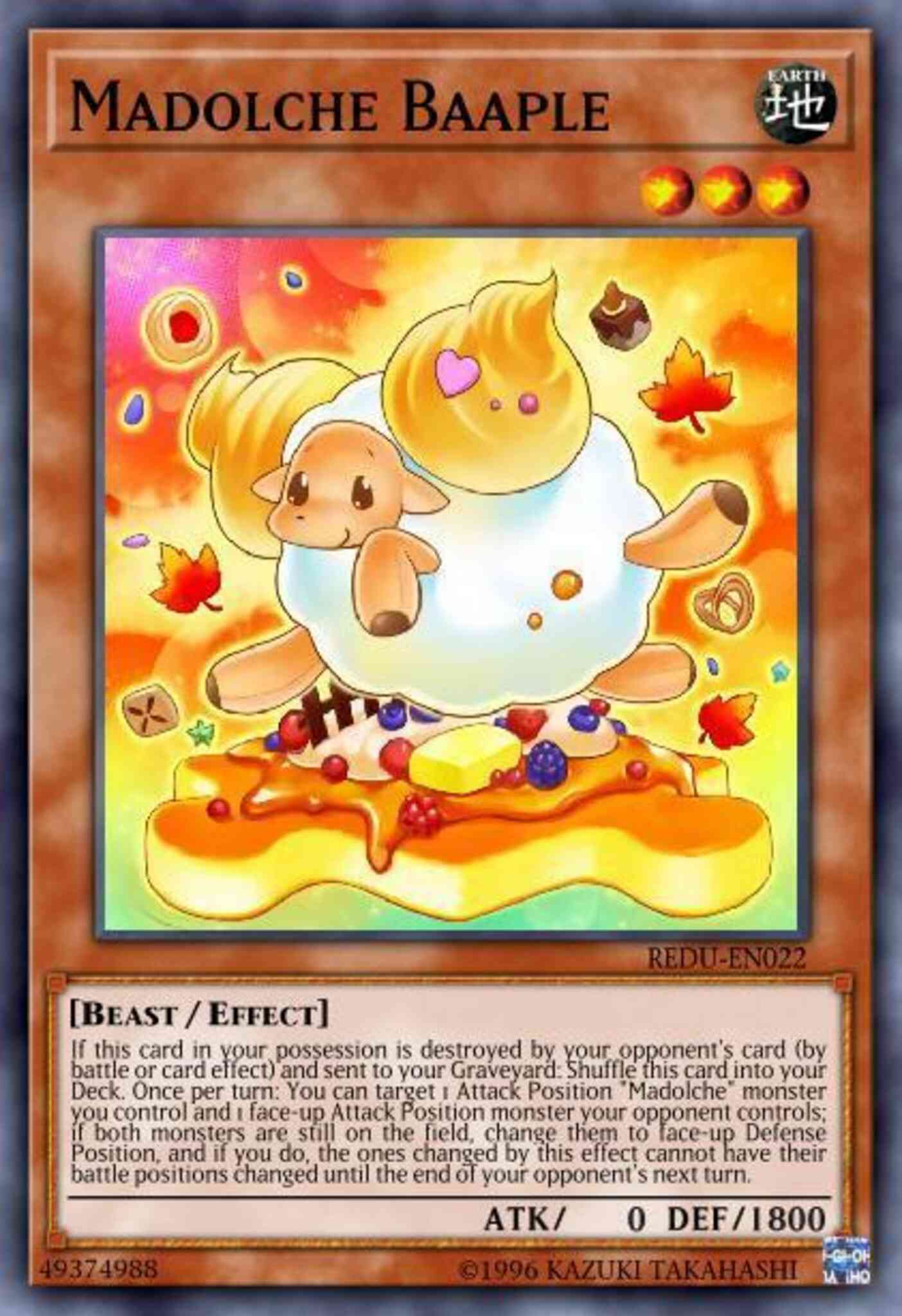 Madolche Baaple - REDU-EN022 - Common - 1st Edition