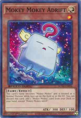 Mokey Mokey Adrift - SGX4-ENE04 - Common - 1st Edition