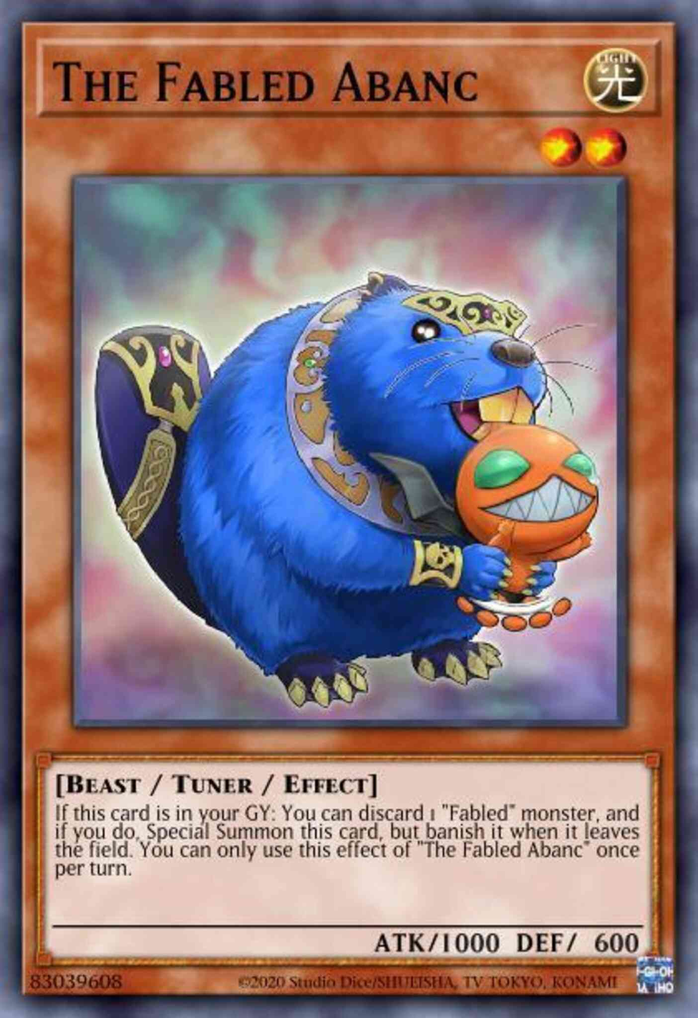 The Fabled Abanc - BLVO-EN019 - Common - 1st Edition