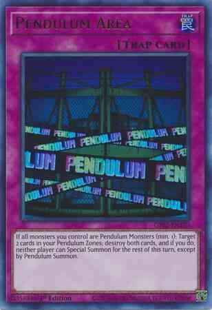 Pendulum Area - GFP2-EN170 - Ultra Rare - 1st Edition