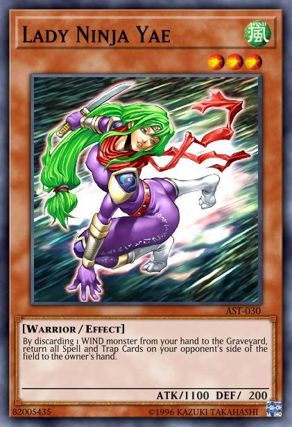 Lady Ninja Yae - SD8-EN011 - Common - Unlimited