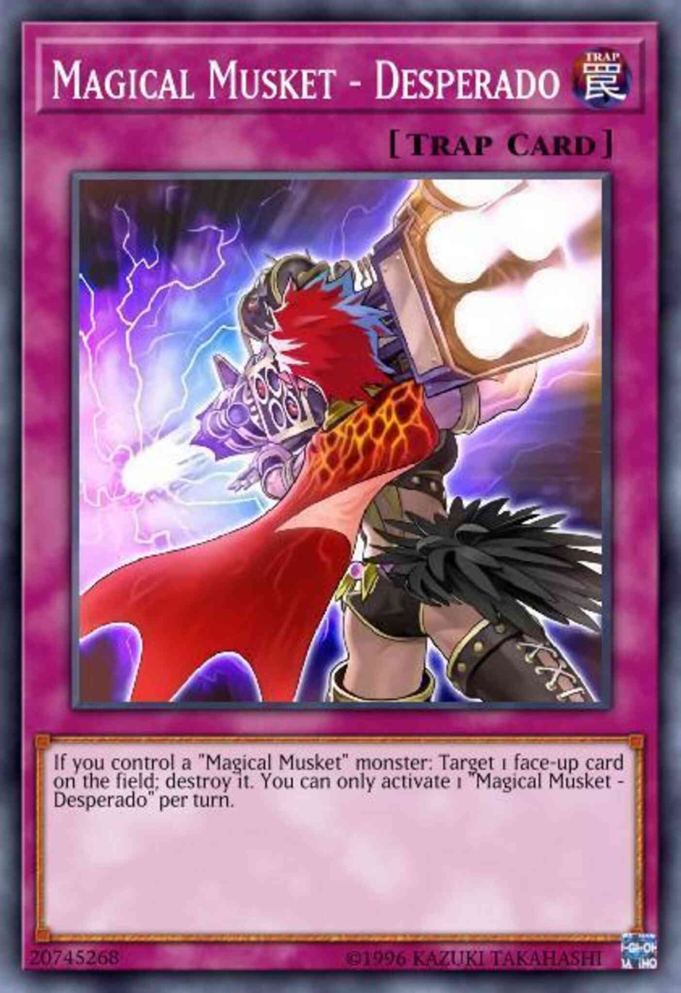 Magical Musket - Desperado - SPWA-EN025 - Super Rare - 1st Edition