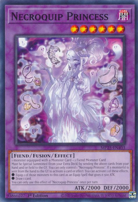 Necroquip Princess - MP25-EN403 - Common - 1st Edition
