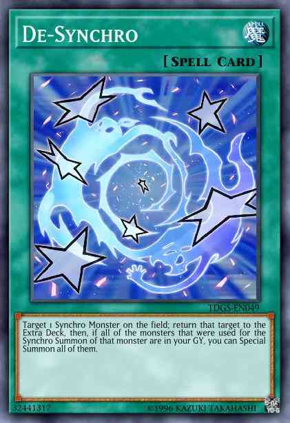 De-Synchro - TDGS-EN049 - Rare - Unlimited