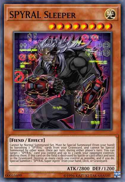 SPYRAL Sleeper - MACR-EN086 - Super Rare - Unlimited