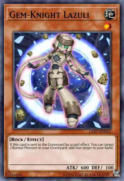 Gem-Knight Lazuli - HA07-EN039 - Super Rare - Unlimited