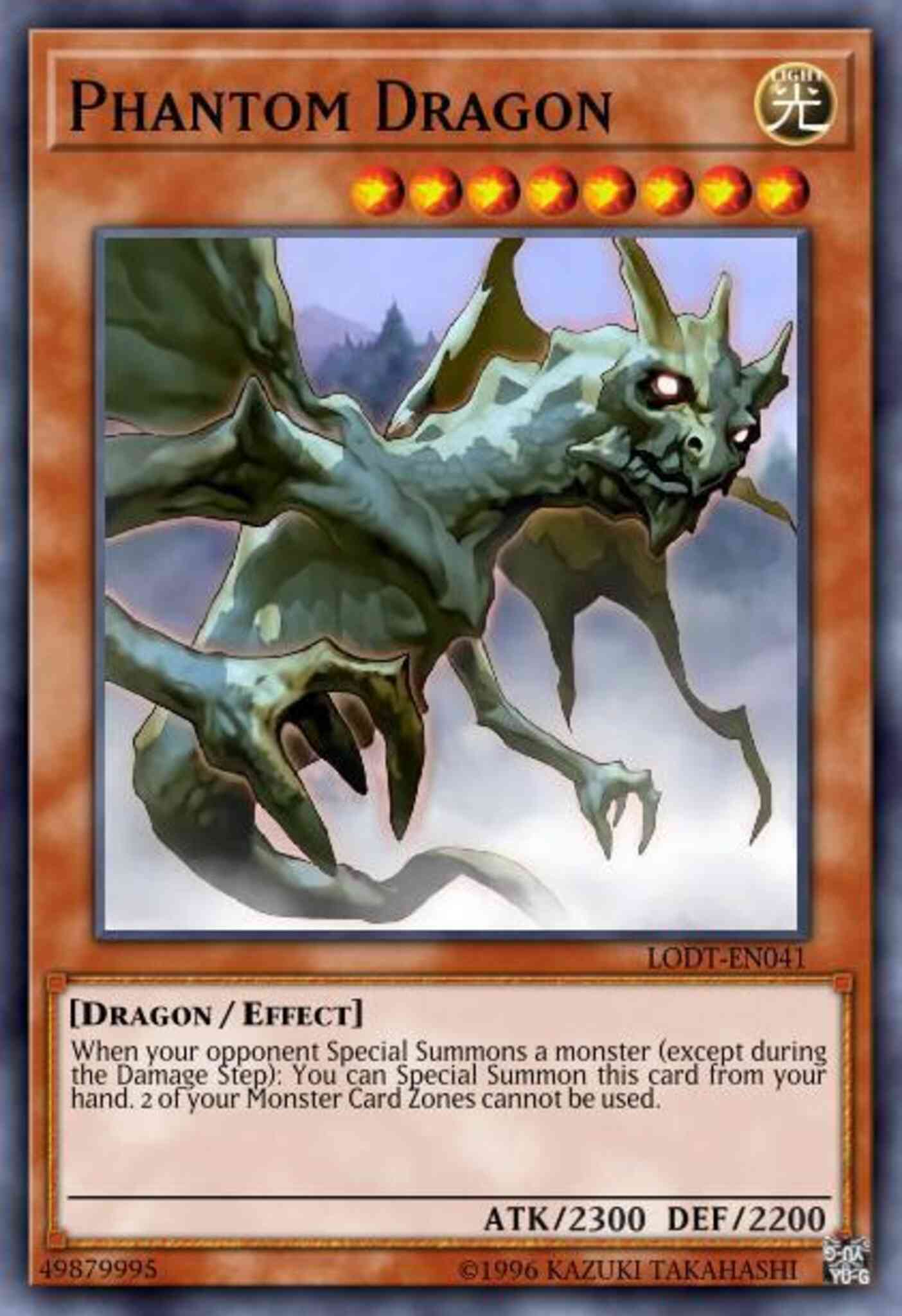 Phantom Dragon - BP02-EN065 - Rare - 1st Edition