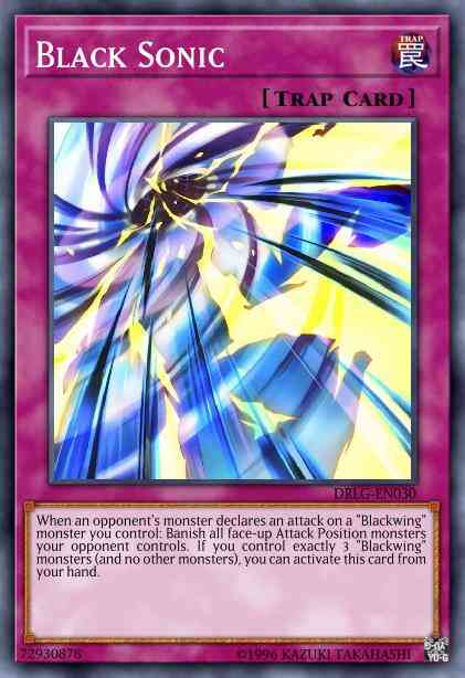 Black Sonic - DLCS-EN032 - Ultra Rare - 1st Edition