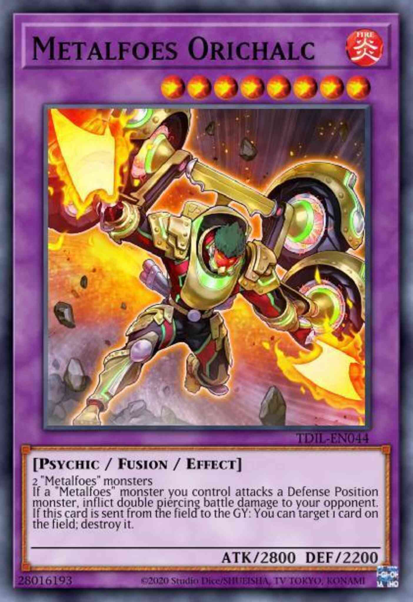 Metalfoes Orichalc - TDIL-EN044 - Common - Unlimited