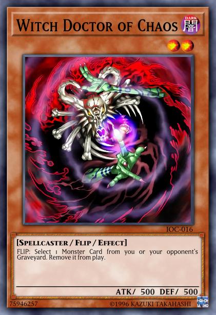 Witch Doctor of Chaos - IOC-016 - Common - 1st Edition