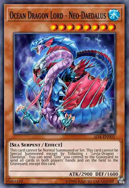 Ocean Dragon Lord - Neo-Daedalus - WCPP-EN012 - Rare - Limited