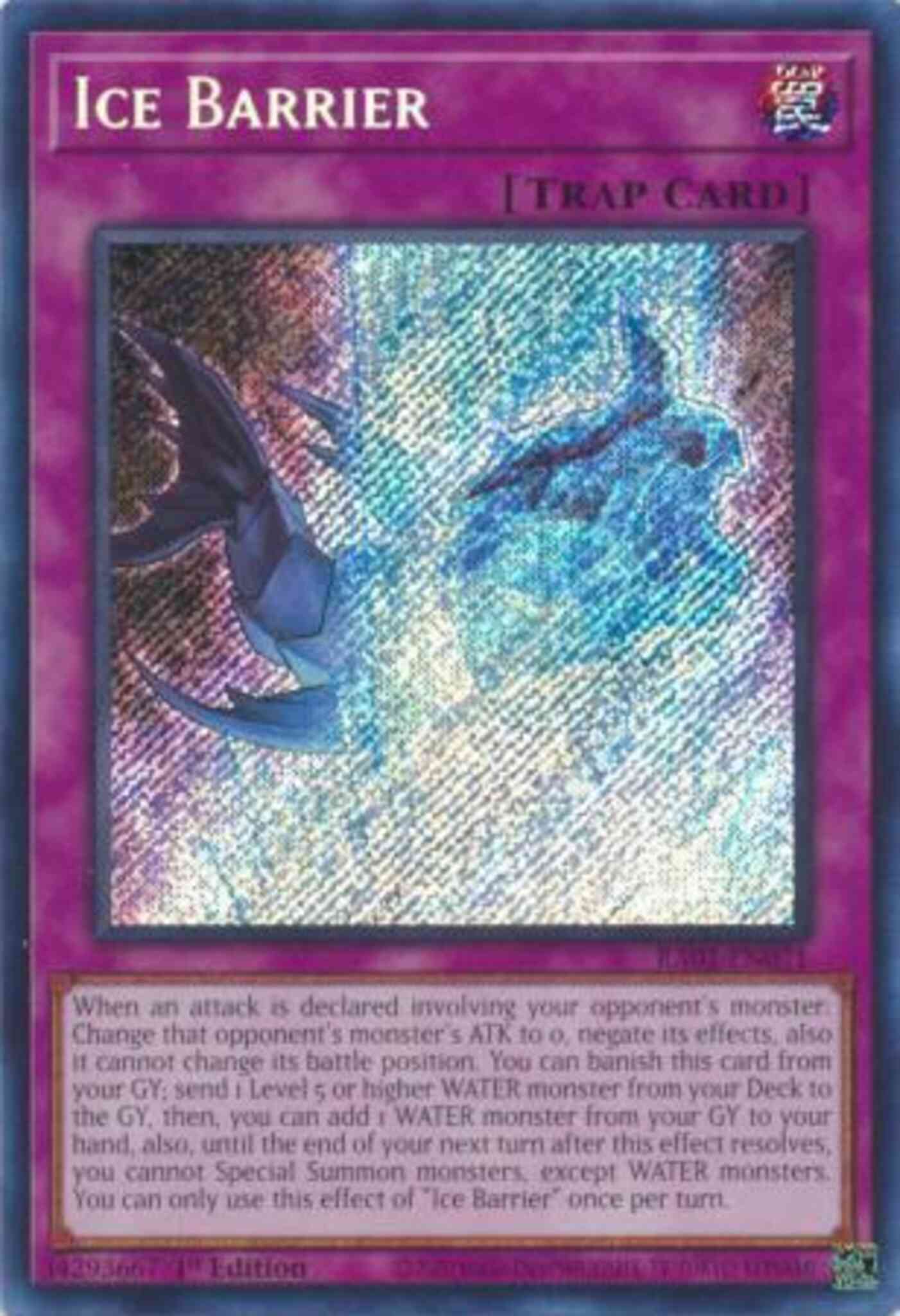 Ice Barrier - RA01-EN071 - Secret Rare - 1st Edition