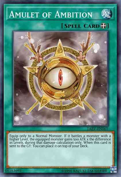 Amulet of Ambition - TAEV-EN061 - Common - Unlimited