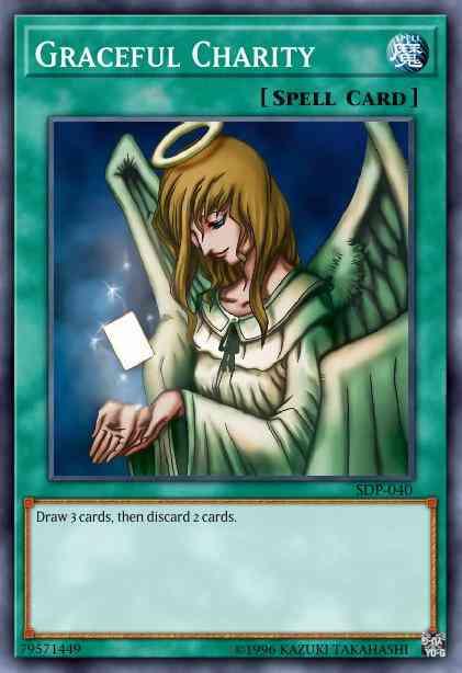 Graceful Charity - BP02-EN137 - Rare - 1st Edition