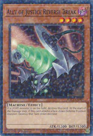Ally of Justice Reverse Break - HAC1-EN085 - Duel Terminal Normal Parallel Rare - 1st Edition